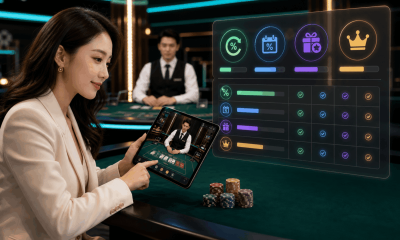 Live Baccarat Promotions Singapore: Rebates, Cashback, and VIP Value Live baccarat cashback and VIP rebate comparison